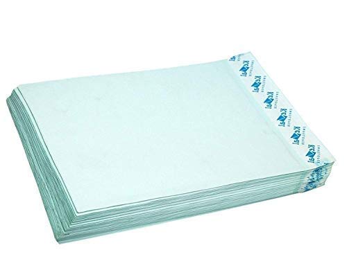 A4 Size Premium Green Envelopes 10x12 Inch | Self-Seal Courier Document Pouch for Office, Mailing, Certificate, Invitation, Cloth Lined Business Cover | Set of 10